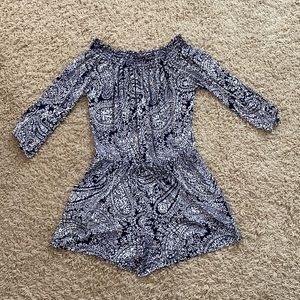 Veronica M. Paisley Romper
